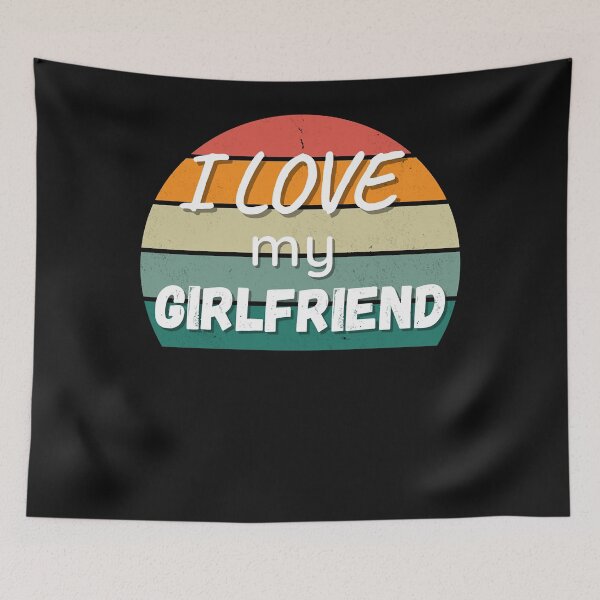 Item preview, I Love My Girlfriend designed and sold by Zaraharding.