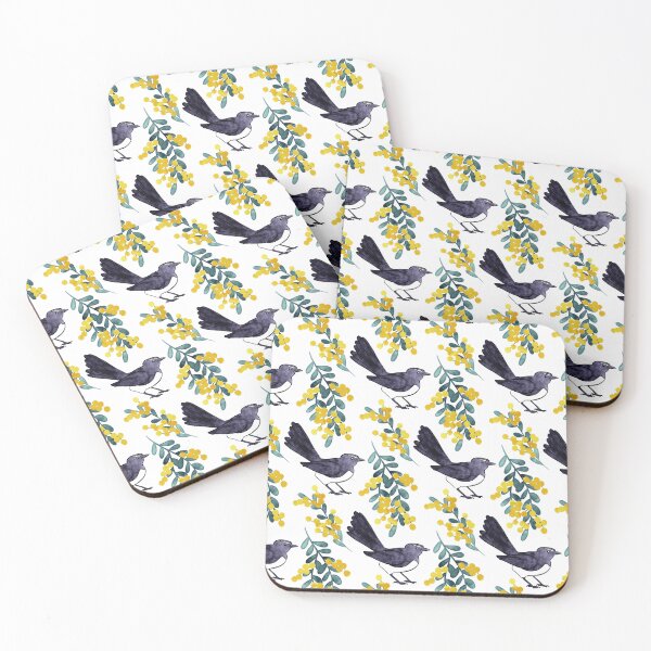 Item preview, Willie Wagtail and Wattle designed and sold by Elevenwildswans.