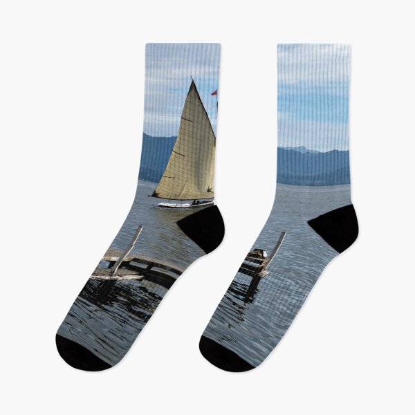 Item preview, Sailing on Lake Geneva at Plage de Perroy designed and sold by Jeremy Hayden.