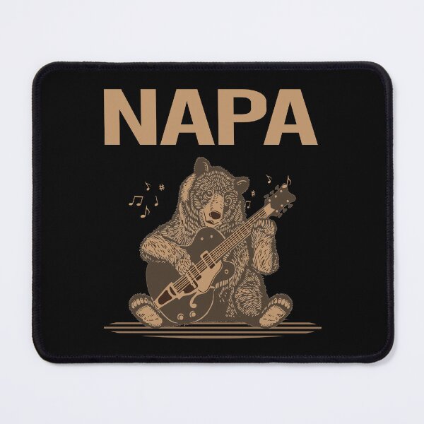 Item preview, Bear With Guitar Napa designed and sold by hurseslossb.