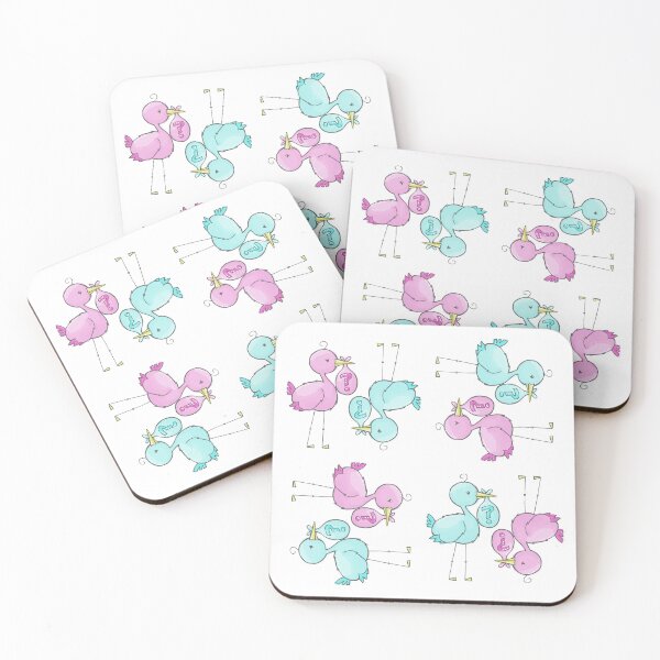 Item preview, Gender Reveal Storks designed and sold by kmstudio.