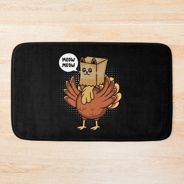 Item preview, Turkey Animal Farmer Cat Lover Funny Fake Cat Thanksgiving designed and sold by DoSt-997.