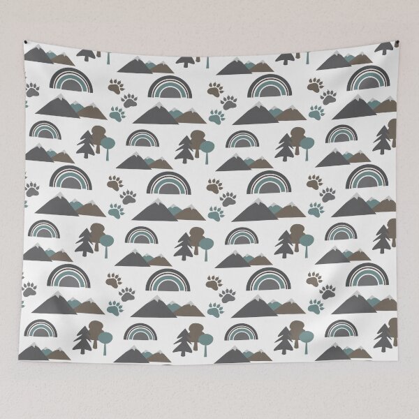 Item preview, Mountains and Bears designed and sold by kmstudio.