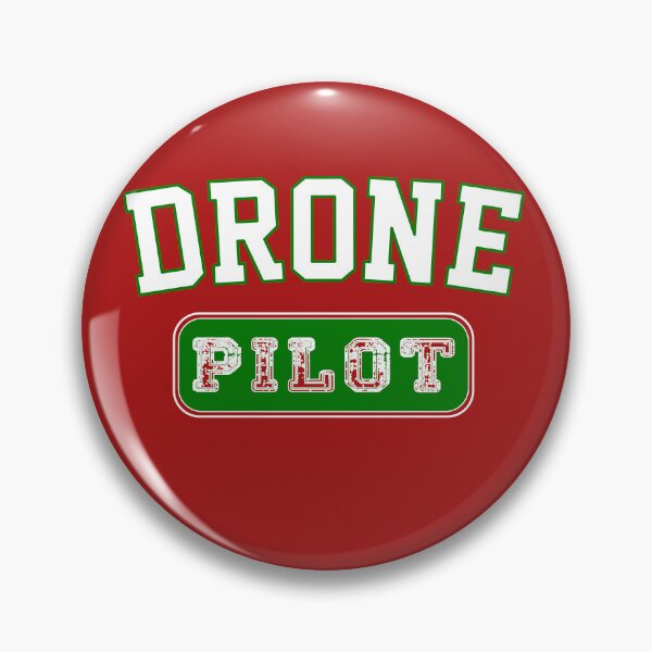 Item preview, Drone Pilot - Vintage Badge Gift designed and sold by FouDeeziner.