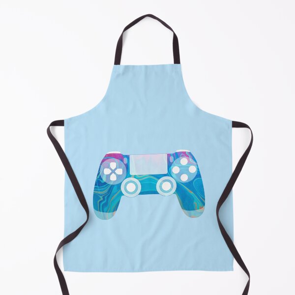 Item preview, Retro Gaming Controller Psychedelic Liquid Blue designed and sold by everything4eva.