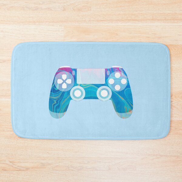 Item preview, Retro Gaming Controller Psychedelic Liquid Blue designed and sold by everything4eva.