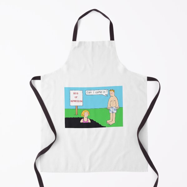 Item preview, Bog of Depression Cartoon Couple designed and sold by KateTaylor.
