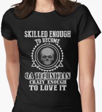 QA TECHNICIAN BEST COLLECTION 2017 Women's Fitted T-Shirt