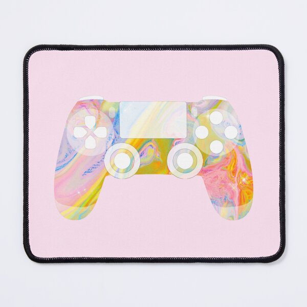 Item preview, Retro Gaming Controller Psychedelic Liquid Pastel designed and sold by everything4eva.