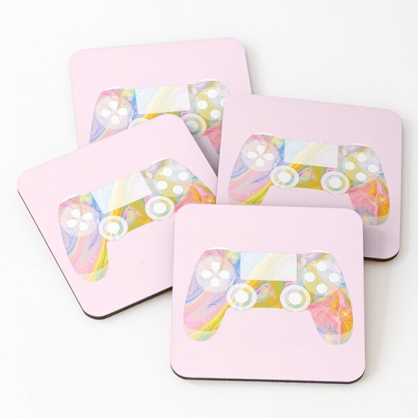 Item preview, Retro Gaming Controller Psychedelic Liquid Pastel designed and sold by everything4eva.