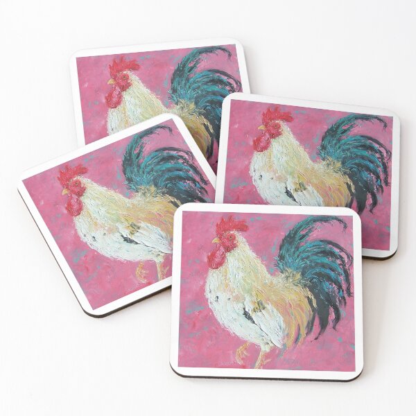 Item preview, Rooster painting, Rueben designed and sold by MatsonArtDesign.