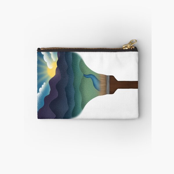 Item preview, Mountain scene coming from paint brush designed and sold by LeighsDesigns.