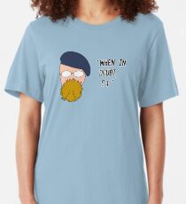 Camiseta ajustada Mythbusters - The Hyneman