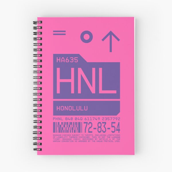 Item preview, Luggage Tag C - HNL Honolulu Hawaii designed and sold by VoodooCircus.