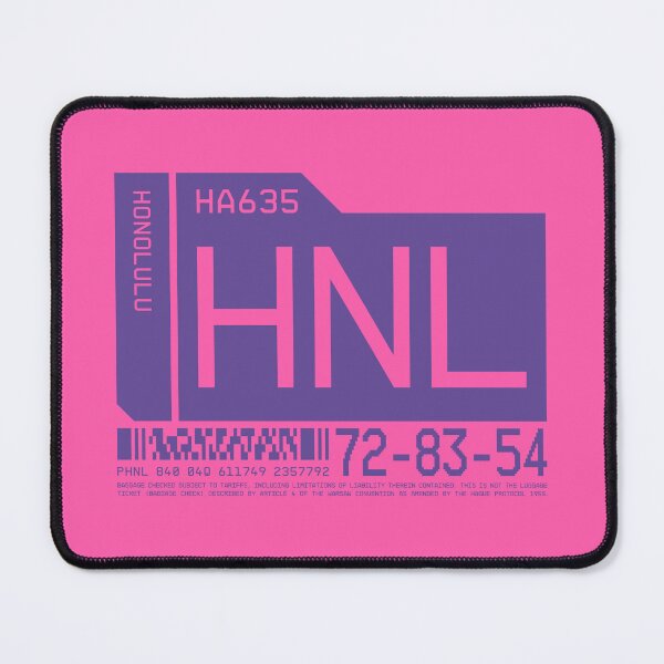 Item preview, Luggage Tag C - HNL Honolulu Hawaii designed and sold by VoodooCircus.