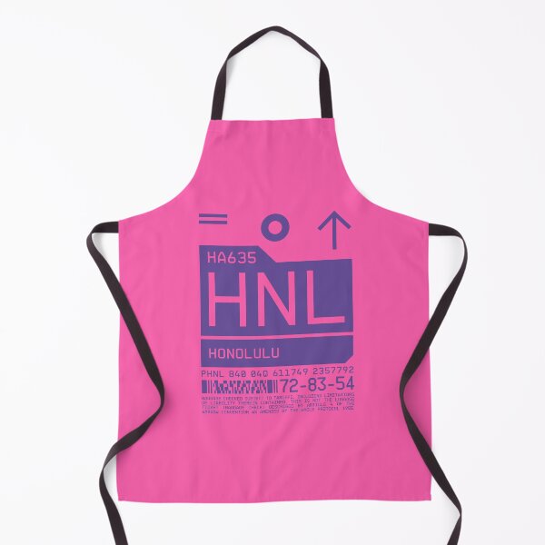 Artikelvorschau, Luggage Tag C - HNL Honolulu Hawaii entworfen und verkauft von VoodooCircus.