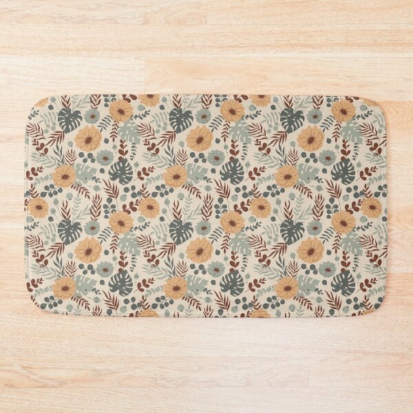 Item preview, Bohemian Tropical Floral Background Pattern designed and sold by javakufi88.
