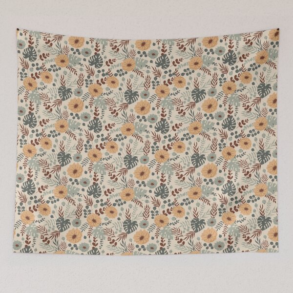 Item preview, Bohemian Tropical Floral Background Pattern designed and sold by javakufi88.