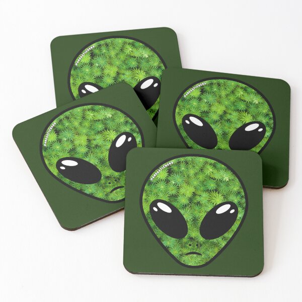 Item preview, Alien head - Weed plants skin designed and sold by AreaStickers.
