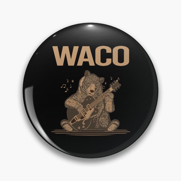 Item preview, Bear With Guitar Waco designed and sold by hurseslossb.