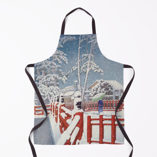 Item preview, Japanese Art - Yakumo Bridge at Nagata Shrine by Kawase Hasui designed and sold by Ukiyo-Studio.