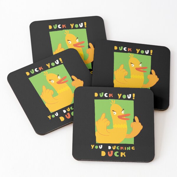 Item preview, Duck You You Ducking Duck designed and sold by Urosek.