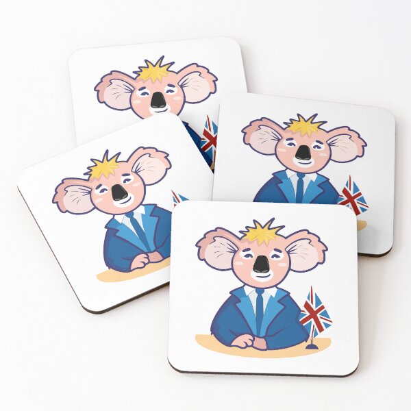 Item preview, Koala Boris Johnson  designed and sold by Planet of Koalas. Character design.