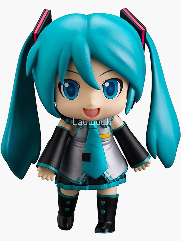 miku figure Magnet for Sale by dontkillspiders