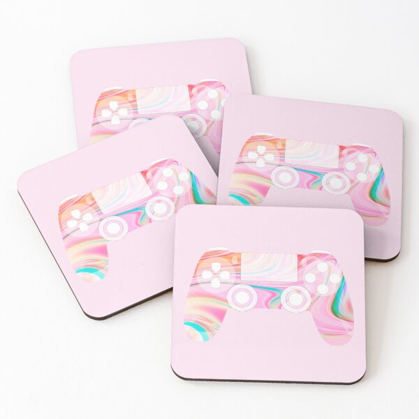 Item preview, Retro Gaming Controller Psychedelic Pastel Liquid designed and sold by everything4eva.