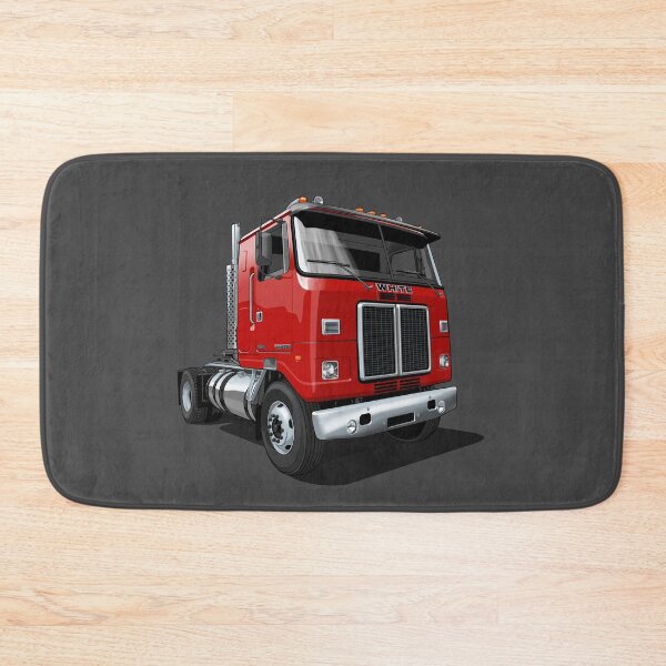 Item preview, 1980 White Road Commander 2 Cabover Truck in red designed and sold by candc-retro.