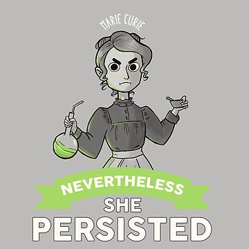 Artwork thumbnail, Marie Curie - Nevertheless, She Persisted by sketchmocha