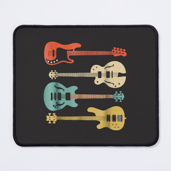 Item preview, Vintage Retro Bass Guitar Bassist Player designed and sold by PetrosAlexo.