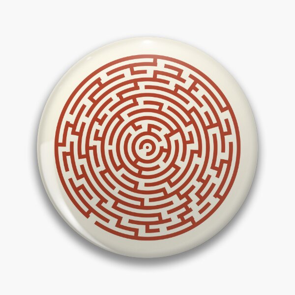 Item preview, Circle Maze - Rich Umber designed and sold by Jon J.S.H.