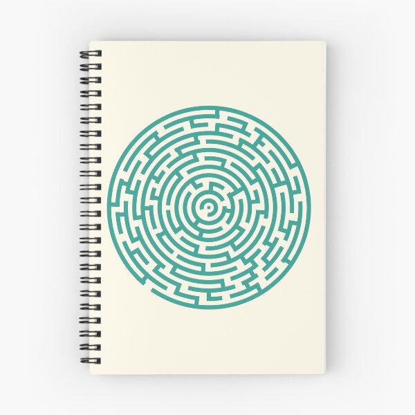 Item preview, Circle Maze - Seafoam Green designed and sold by Jon J.S.H.