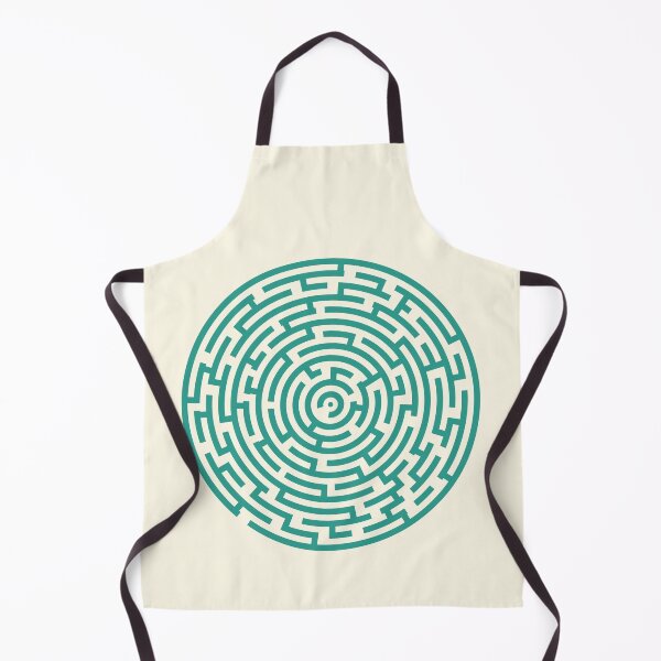 Item preview, Circle Maze - Seafoam Green designed and sold by Jon J.S.H.