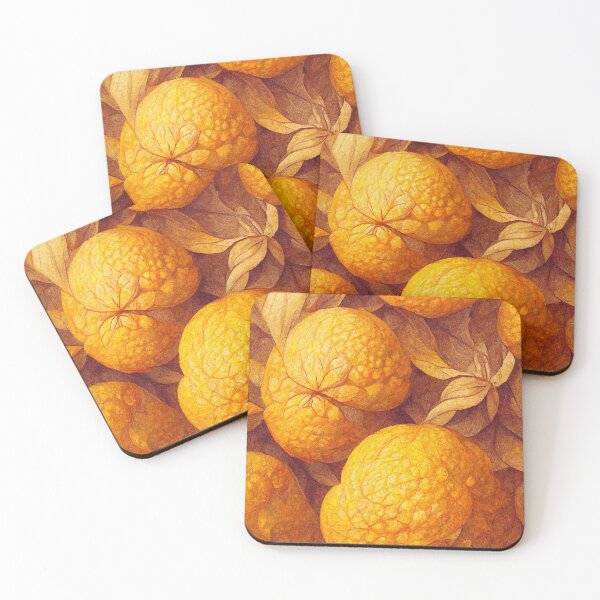 Item preview, Oranges pattern wallpaper - mural designed and sold by ontano.