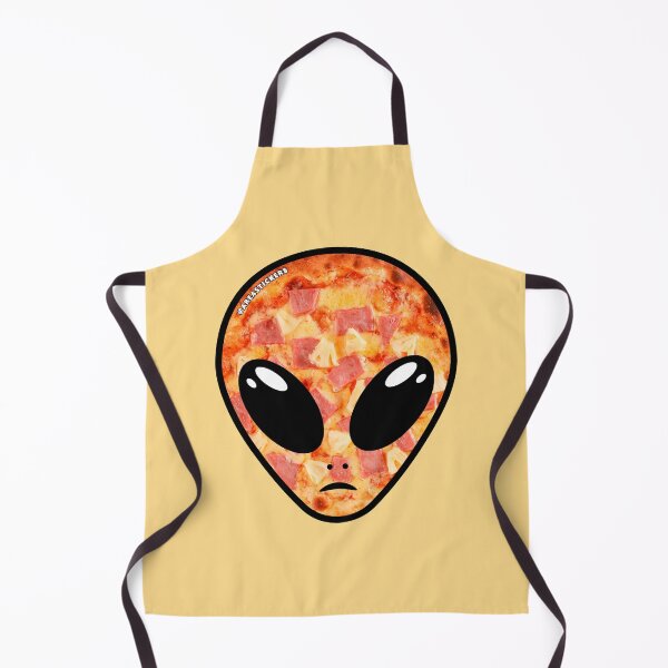 Item preview, Alien head - Pineapple pizza skin designed and sold by AreaStickers.