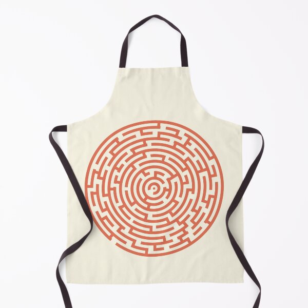Item preview, Circle Maze - Faded Orange designed and sold by Jon J.S.H.