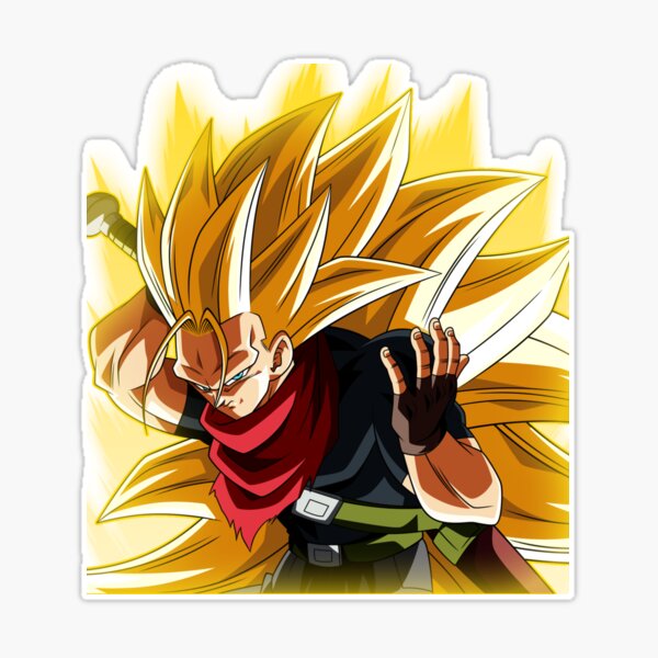 Train Insaiyan Super Saiyan 3 Goku | Sticker