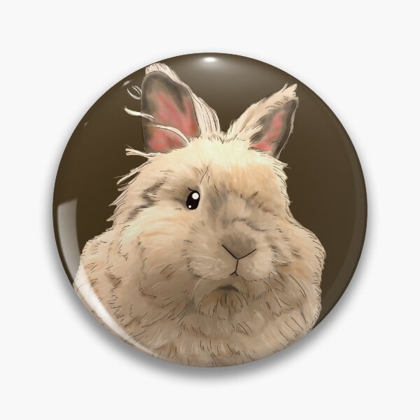Item preview, Cream Lion Head Rabbit _ Bunniesmee  designed and sold by bunniesmee.