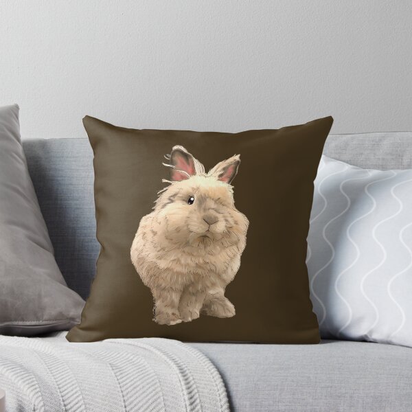 Item preview, Cream Lion Head Rabbit _ Bunniesmee  designed and sold by bunniesmee.