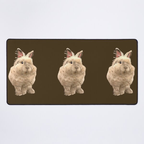 Item preview, Cream Lion Head Rabbit _ Bunniesmee  designed and sold by bunniesmee.