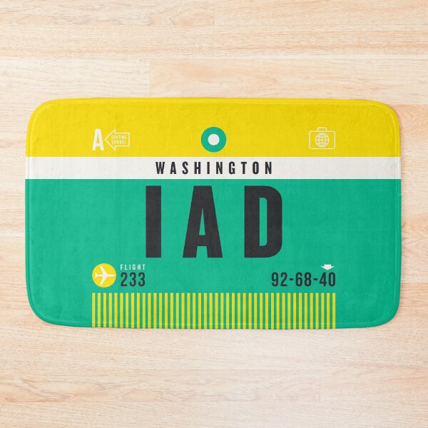 Item preview, Luggage Tag A - IAD Washington USA designed and sold by VoodooCircus.