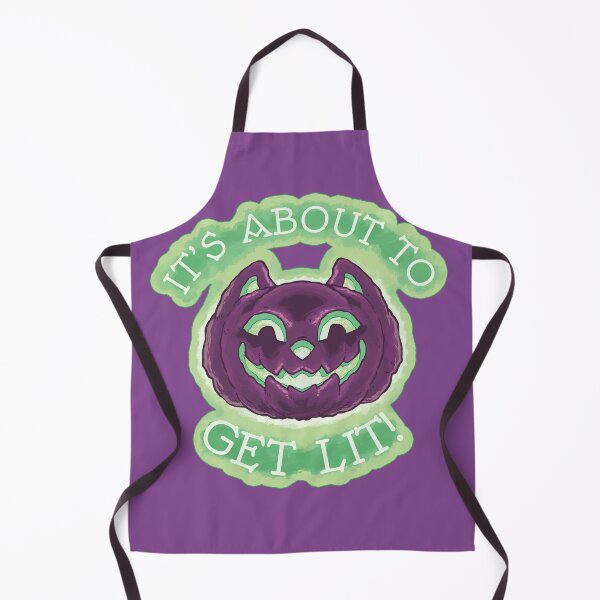 Item preview, Get Lit Pumpkin Cat in purple designed and sold by StillWinter.
