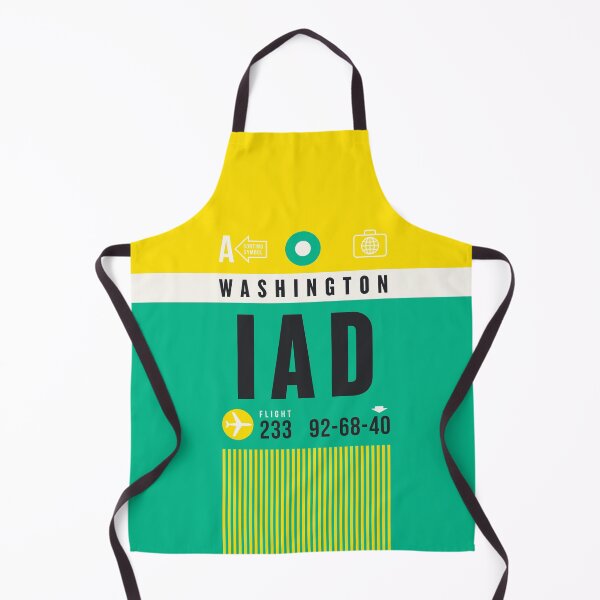 Item preview, Luggage Tag A - IAD Washington USA designed and sold by VoodooCircus.