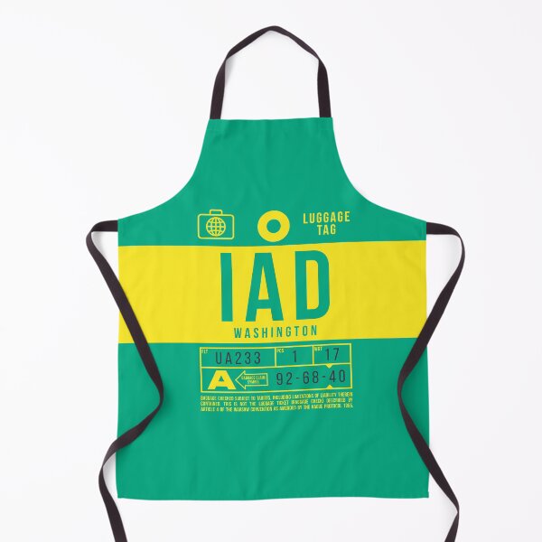 Item preview, Luggage Tag B - IAD Washington USA designed and sold by VoodooCircus.
