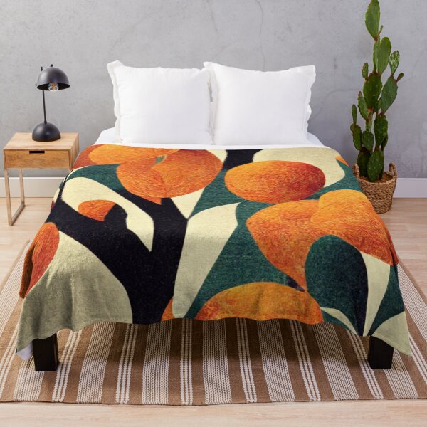 Item preview, Oranges pattern wallpaper - mural designed and sold by ontano.