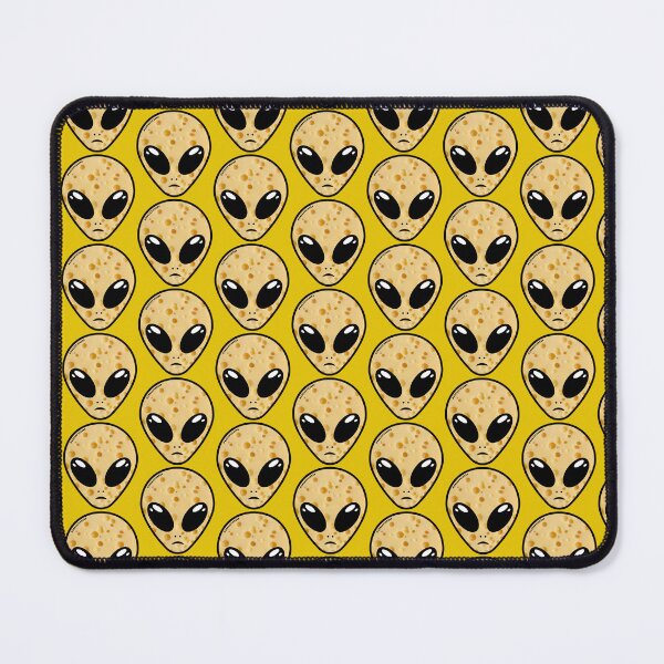 Item preview, Alien head - Emmental cheese skin designed and sold by AreaStickers.