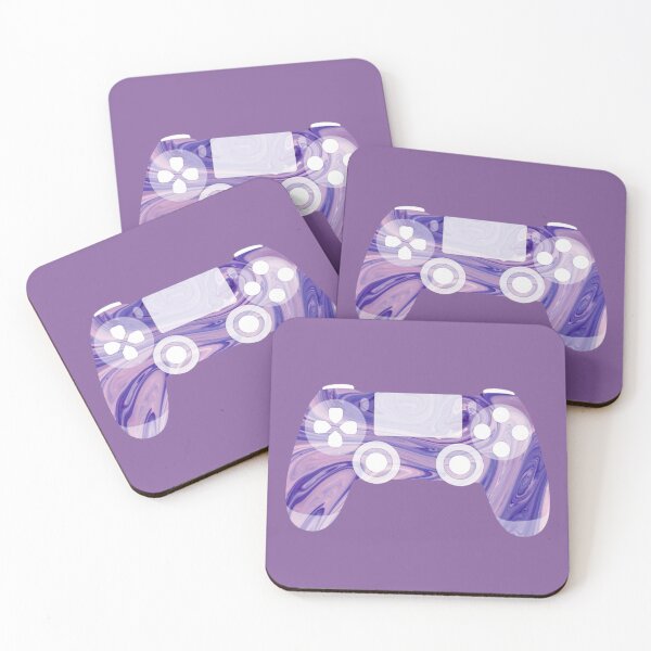 Item preview, Retro Gaming Controller Psychedelic Liquid Purple designed and sold by everything4eva.
