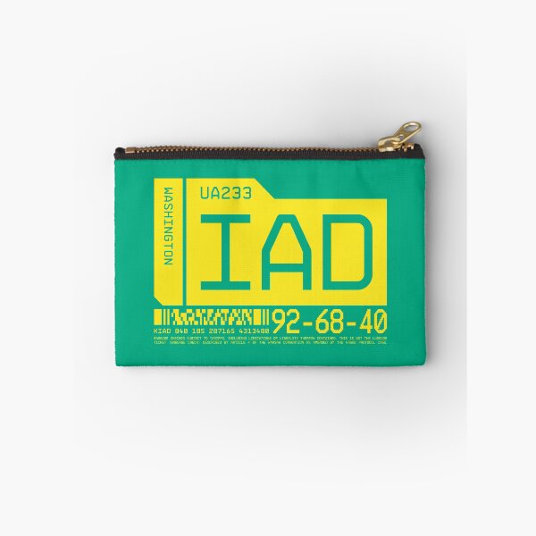 Artikelvorschau, Luggage Tag C - IAD Washington USA entworfen und verkauft von VoodooCircus.